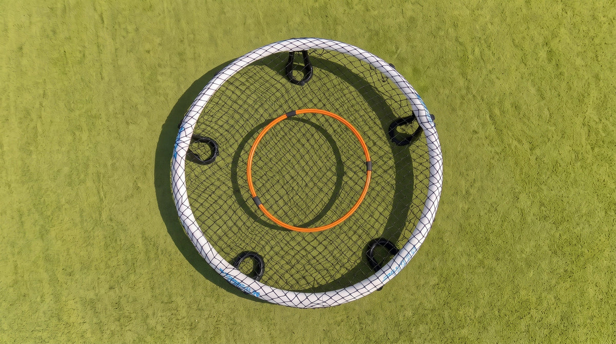 OutPlay Ring folded down to its compact, packed size